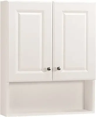 White Bath Storage Cabinet, 23 In. 1