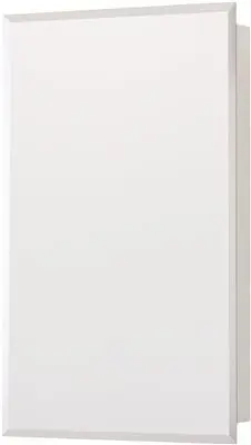 Bevel Mirror Swing Door Medicine Cabinet 16 In. W X 26 In. H 1