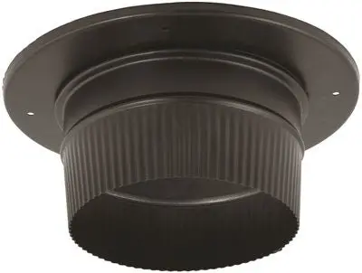 M&G Duravent Durablack Stovepipe With Trim, 5-1-4 In. Inner Diameter 1