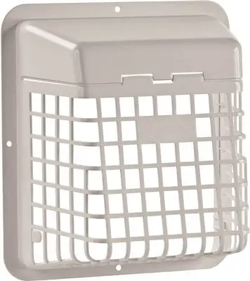 Lambro Industries Universal Hinged Vent Guard, White 1