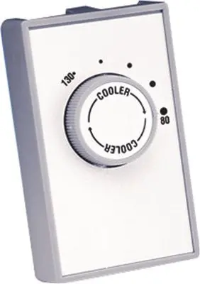 Fantech Attic Thermostat, 80 To 130 Degree, 115 Volt, 22 Amp 1