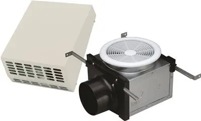 Fantech Bath Fan Vent Only Ceiling Grille, 4 In. Duct, 110 Cfm, Exterior Mount 1
