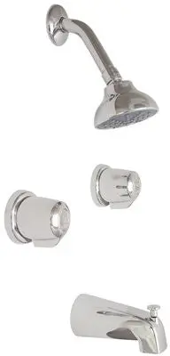 Gerber Tub & Shower Set Two Handle Chrome 1