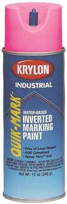 Krylon Fluorescent Pink Marking Paint 1