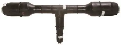 Elster Perfection Permasert&Reg; 3-Way Reducing Tee, 2 In. Ips 1
