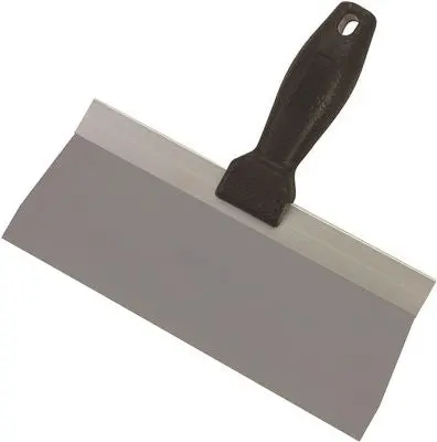 Drywall Blue Steel Taping Knife 10", Plastic Handle 1