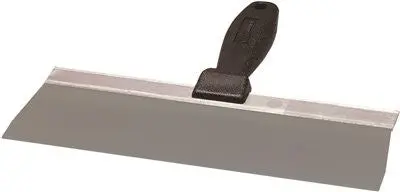Drywall  Blue Steel Taping Knife 12", Plastic Handle 1