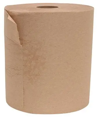 Appeal&Reg; 100% Recycled Hard Roll Towel Natural 8" X 800', 6 Rolls Per Case 1