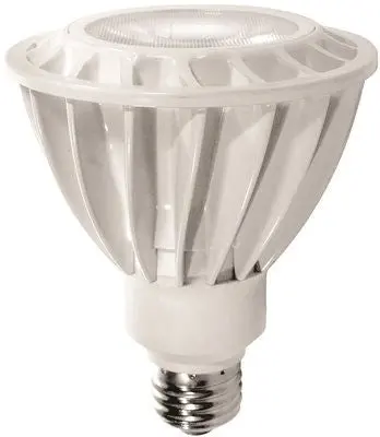 Tcp Dimmable 14 Watt Led Medium Base Par30 Narrow Beam Flood Lamp, 2700K Color Temperature, Clear 1