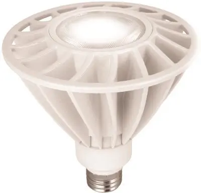 Tcp Dimmable 17 Watt Led Medium Base Par38 Flood Lamp, 2700K Color Temperature, Clear 1