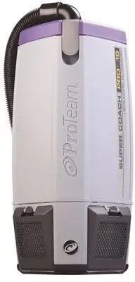 Super Coach Pro&Reg; 10 Backpack Vacuum Cleaner With 50-Foot Extension Cord And Xover&Reg; Floor Tool Kit D, 10 Quarts 1