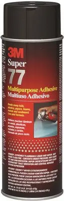 3M Super 77 Multi Purpose Adhesive Low Voc, 24 Oz. Can 1