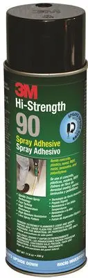 3M Hi-Strength 90 Spray Adhesive Low Voc, 24 Oz. Can 1