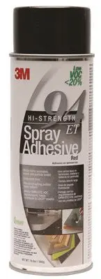 3M Hi Strength 74Et Spray Adhesive Low Voc, 24 Oz. Can 1