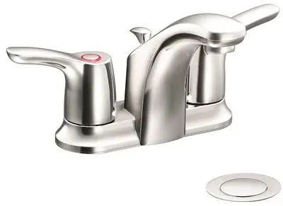 Cleveland Faucet Group Baystone Two Handle Bathroom Faucet, Lead-Free, Chrome 1