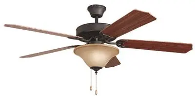Bala&Reg; Dual Mount Ceiling Fan With Bowl Light Kit, 52 In., Aged Bronze 1