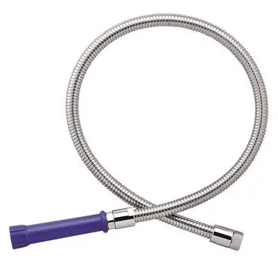 Premier Pre Rinse Hose Assembly For T & S, Dormont, And Premier, 72 In., Stainless Steel 1