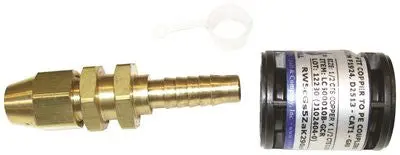 Rw Lyall Lycofit&Reg; Copper Tube To Pe Adapter, 1-2 In. Cts X 3-8 In. Od Flare 1