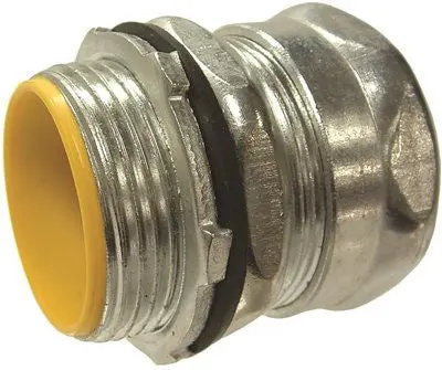Raco&Reg; Raintight Insulated Steel Emt Compression Connector, 1-1-2 In. Trade Size 1