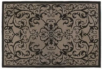 Orian Rugs Scroll Black Accent Rug, 31 In. X 45 In. 1
