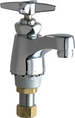 Chicago Single Supply Cold Water Sink Faucet, Lead Free 1