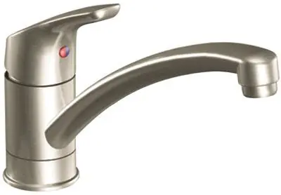 Cleveland Faucet Group Baystone Single Handle Kitchen Faucet In Classic Stainless 1