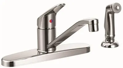 Cleveland Faucet Group Cornerstone Single Handle Kitchen Faucet In Chrome 1