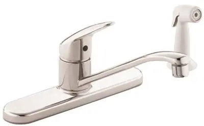Cleveland Faucet Group Cornerstone Single Handle Kitchen Faucet In Chrome 1