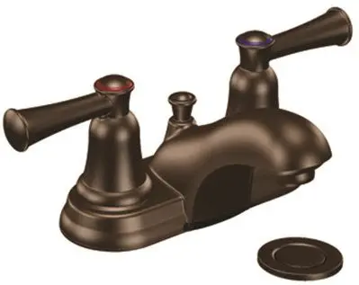 Cleveland Faucet Group Capstone Two Handle Bathroom Faucet, Old World Bronze 1