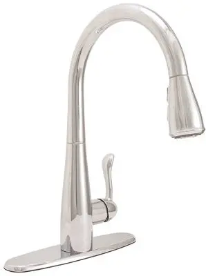 Premier Sanibel Single Handle Pull-Down Kitchen Faucet Chrome Finish 1