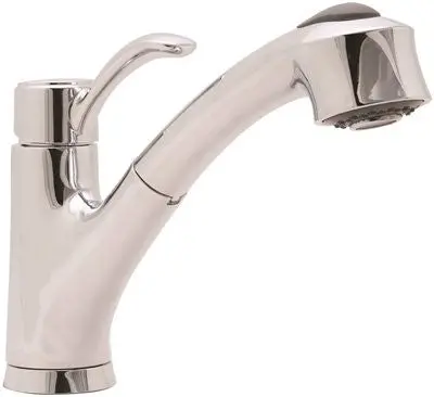 Premier Sanibel Single Handle Pull-Out Kitchen Faucet Chrome Finish 1
