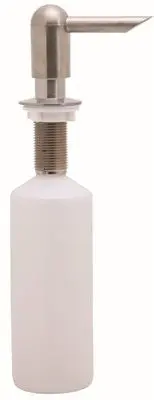 Premier Soap Dispenser With Abs Head In Brushed Nickel Finish 1