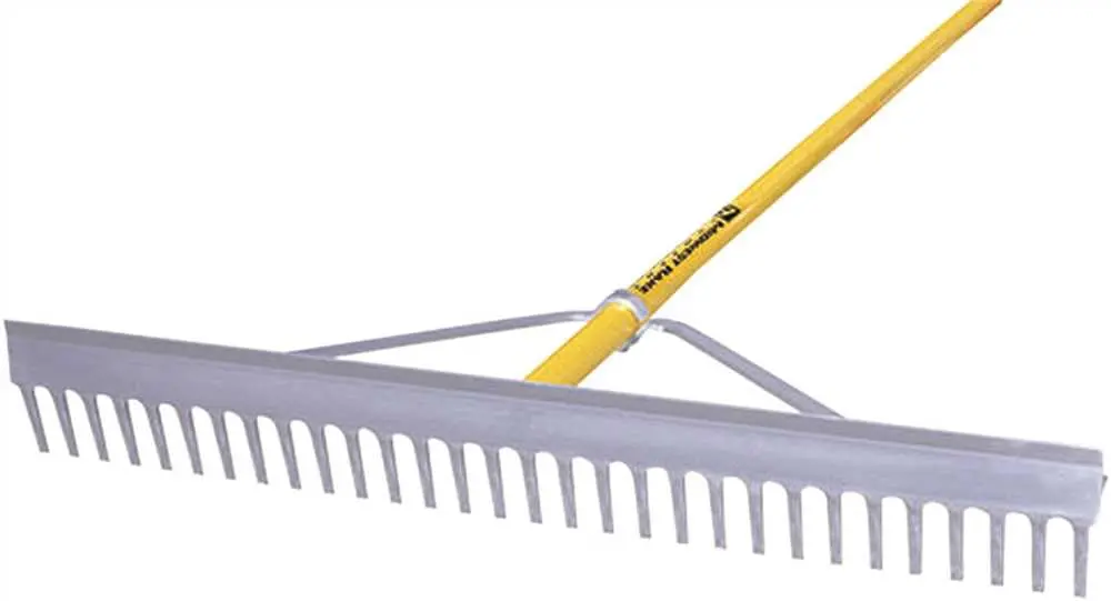 Midwest Rake Field And Aggregate Rake 24 In. With 66 In. Handle 1