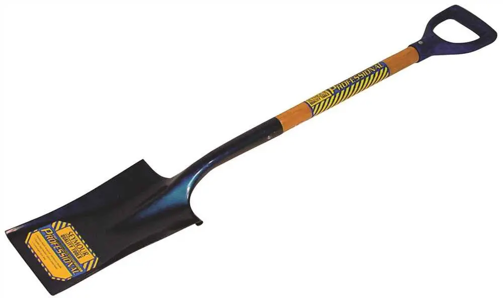 Seymour 20 Series Garden Spade Professional Grade,  30 In. Wood Handle And Poly D-Grip 1