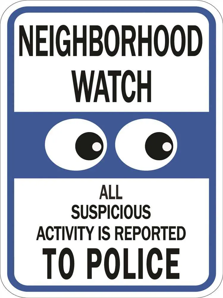 Neighborhood Watch Heavy-Duty Reflective Sign, 12 In. X 18 In. 1