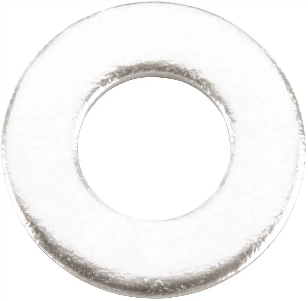 Zinc Flat Washer, 1-4 In., 100 Per Pack 1