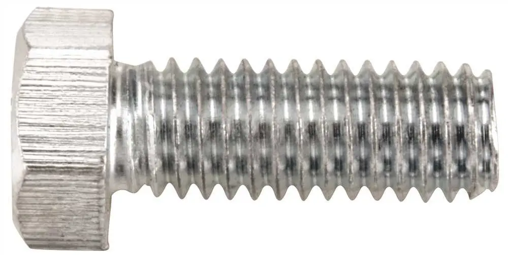 Zinc Tap Bolt, 1-4 In.-20 X 1-2 In., 100 Per Pack 1