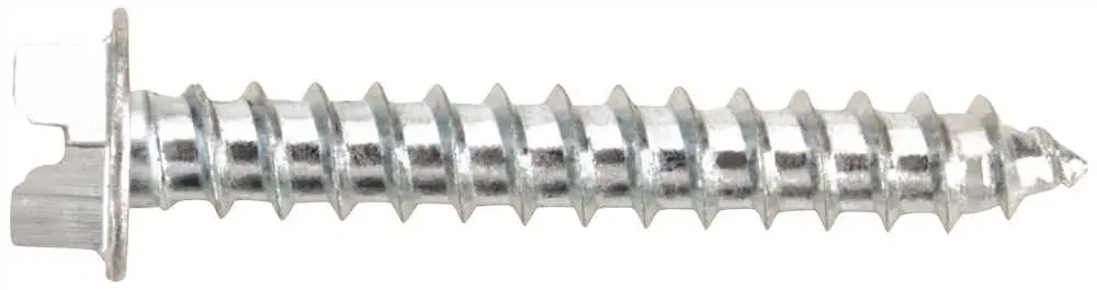 Zinc Tapping Screw, #8 X 3-4 In. Ab, 100 Per Pack 1