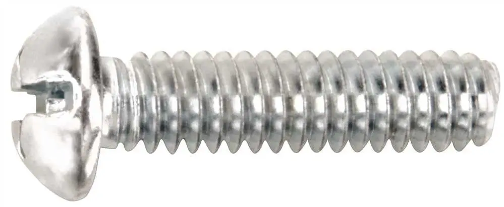 Zinc Machine Screw, 8-32 X 3-4 In., 100 Per Pack 1