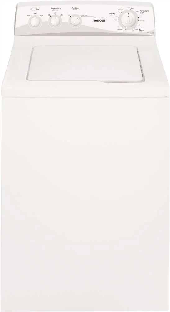 Hotpoint&Reg; 3.7 Cu.Ft. Top Load Washing Machine, White, 8 Cycles 1