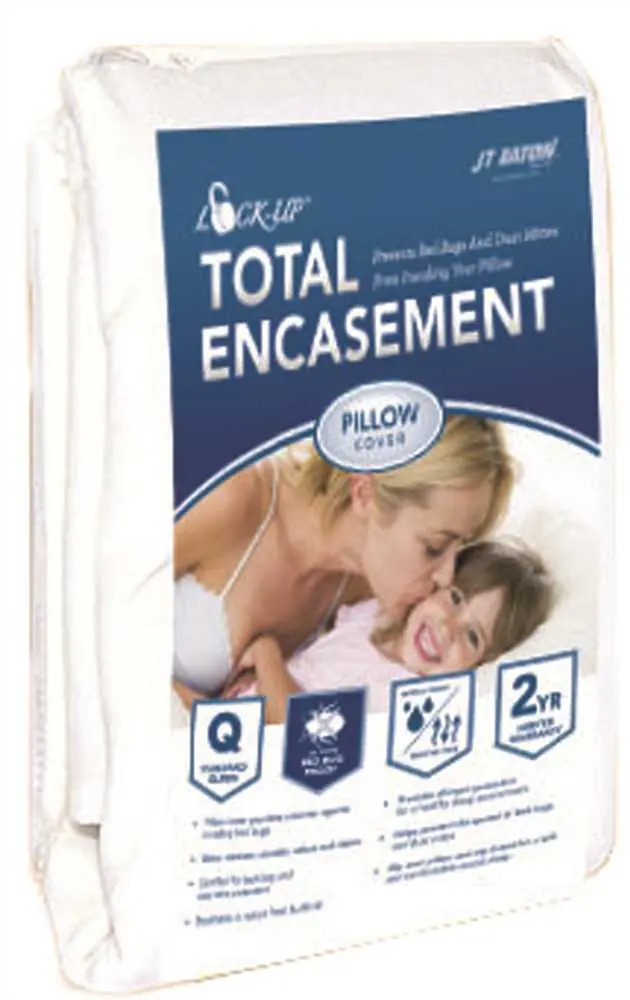 Jt Eaton&Trade; Bed Bug Lock-Up&Reg; Total Encasement Pillow Cover, Queen 1