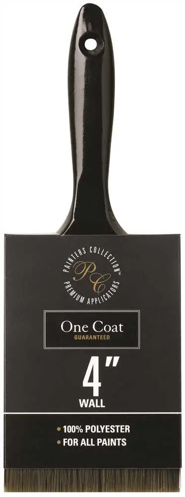 Rubberset&Reg; One Coat 4" Trim Wall Paint Brush, 6 Per Pack 1