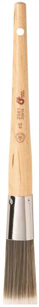 Bestt-Liebco&Reg; 2561&Trade; Oil Based #6 Oval Sash 1 In. X 5-8 In. Paint Brush, 12 Per Pack 1