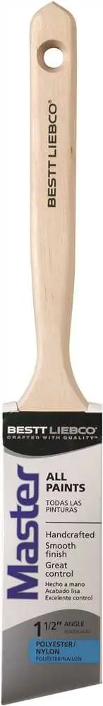 Bestt-Liebco&Reg; Master Angle Sash Paint Brush, 1-1-2 In. 1