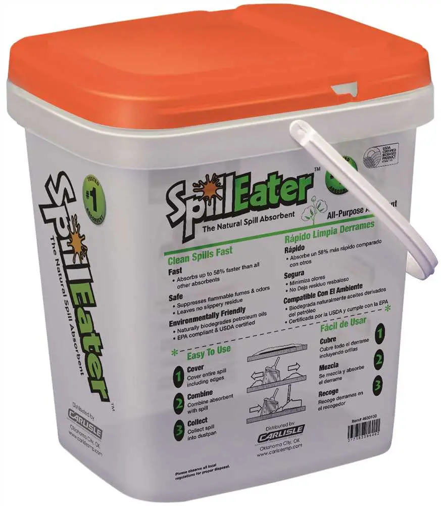 Spilleater&Trade; Natural Spill Absorbent 20Lb Pail 1