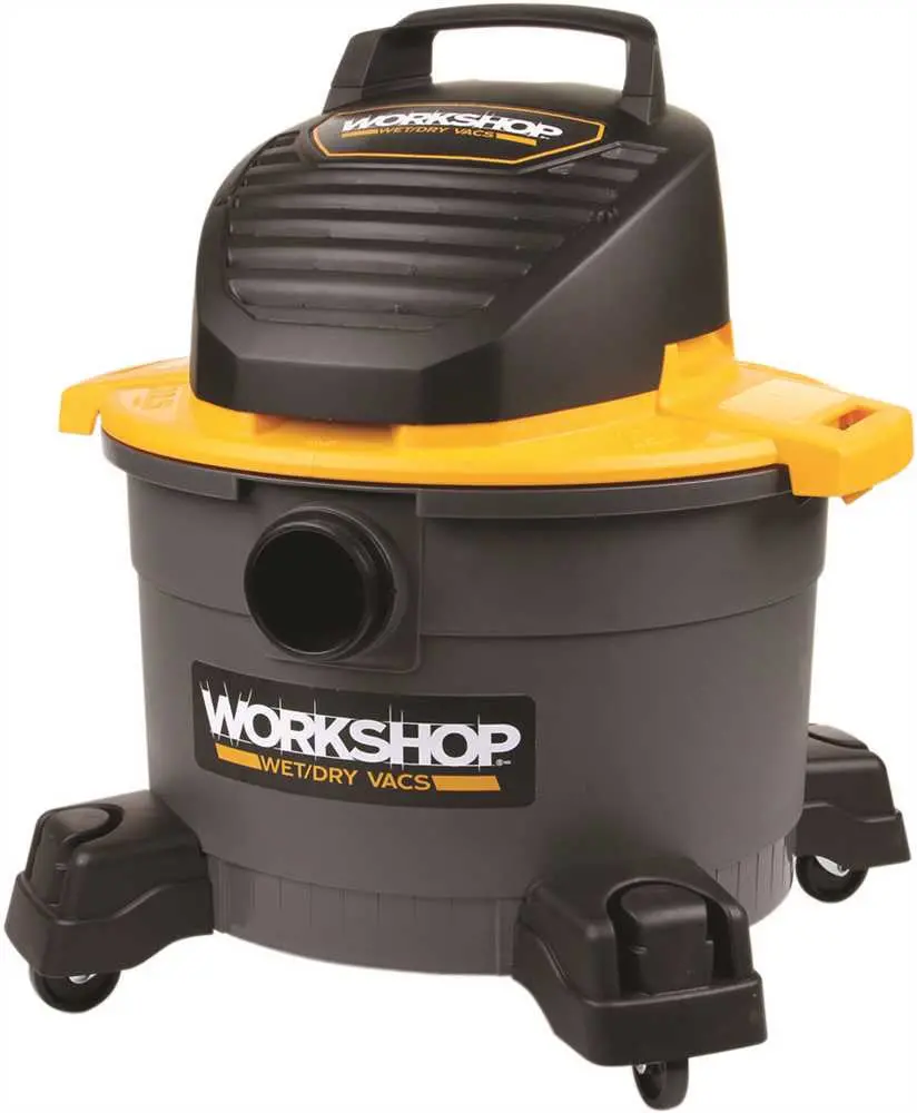 Workshop 6 Gallon, 2.5 Peak Hp Wet-Dry Vacuum 1