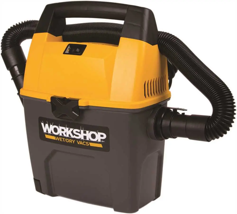 Workshop 3 Gallon, 3.5 Peak Hp Portable Wet-Dry Vacuum 1