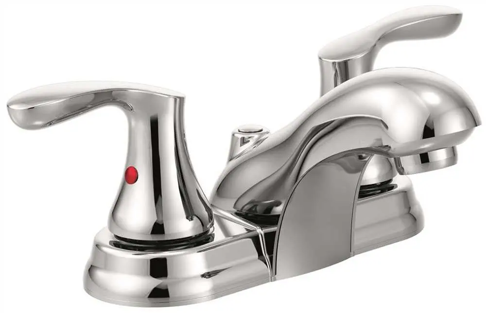 Cleveland Faucet Group Cornerstone Two Handle Lavatory Faucet Less Pop-Up 1