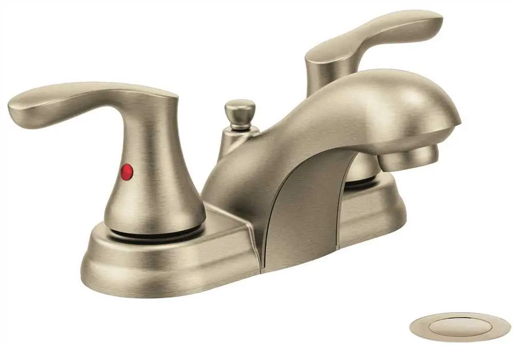 Cleveland Faucet Group Cornerstone Two Handle Lavatory Faucet With Pop-Up 1
