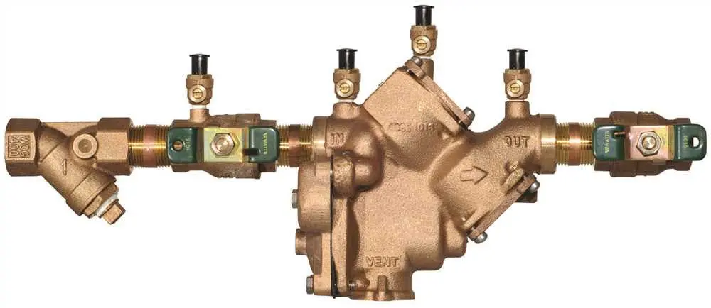 Watts Series 909 Backflow Preventer 1 In., Lead Free 1